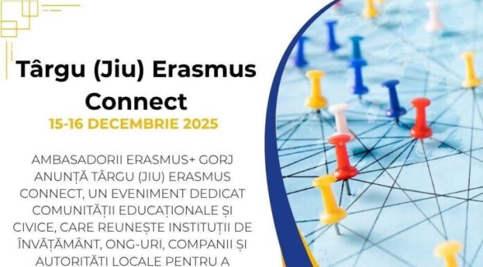 Târgu (Jiu) Erasmus Connect conturează un spațiu în care se modelează direcțiile viitoare ale educației.