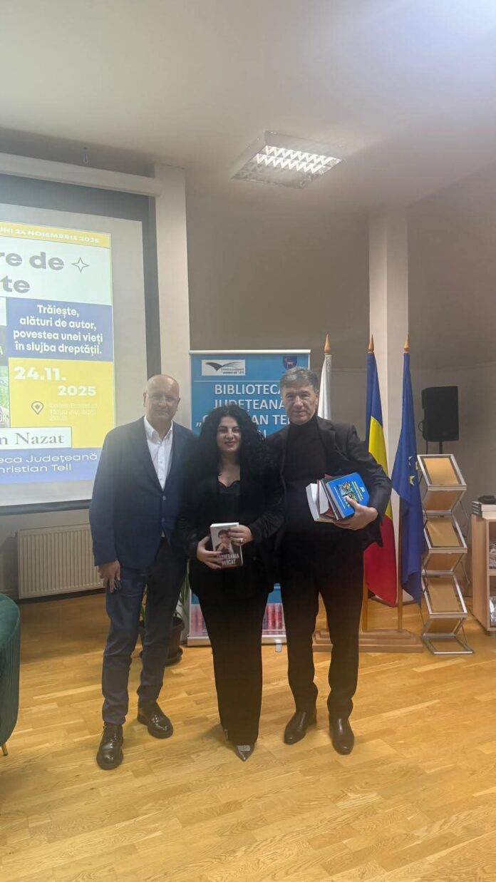 Marian Nazat, întâlnire cu publicul gorjean într-o seară dedicată culturii