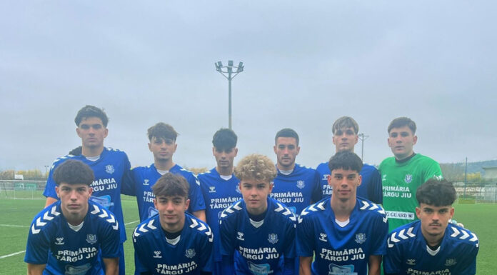 Fotbal: Patru victorii pentru juniorii de la CSM Târgu Jiu