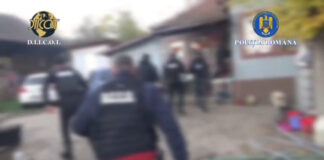 VIDEO: Percheziții în Motru pentru prinderea unui bărbat acuzat de trafic de droguri de risc