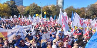 Patru confederaţii sindicale anunţă proteste la Preşedinţie