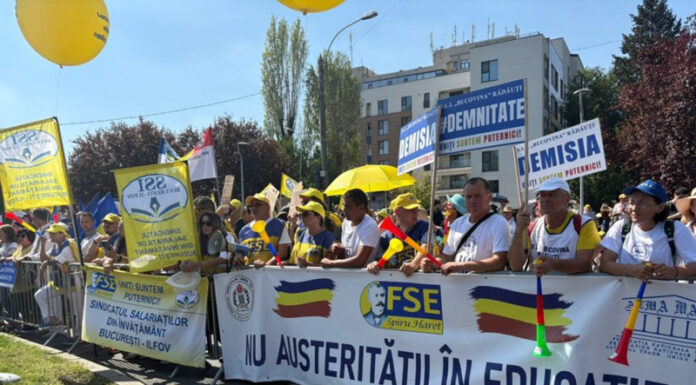 Sindicatele din Educație: „Încetați atacurile și sprijiniți profesorii!”