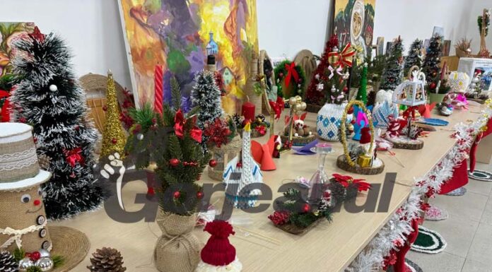 Târg caritabil, de Crăciun, la Peștișani