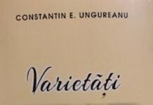 Semnal editorial: Profesorul și scriitorul gorjean, Constantin E. Ungureanu, scoate la iveală noile sale ”Varietăți” literare