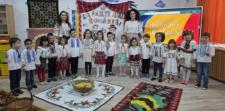 Sărbătoare în Culorile Tricolorului la Grădinița cu P.P. ,,Vis de Copil” Târgu Jiu