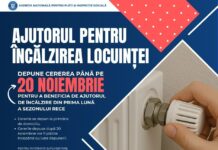 20 noiembrie, termen limită pentru solicitarea ajutorului de încălzire