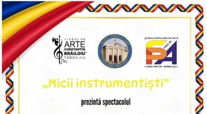Micii instrumentiști din Târgu Jiu aduc muzica în sufletele publicului