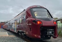 Pas important pentru transportul feroviar. Alstom finalizează recepția unei noi rame care va lega Bucureștiul de Târgu Jiu