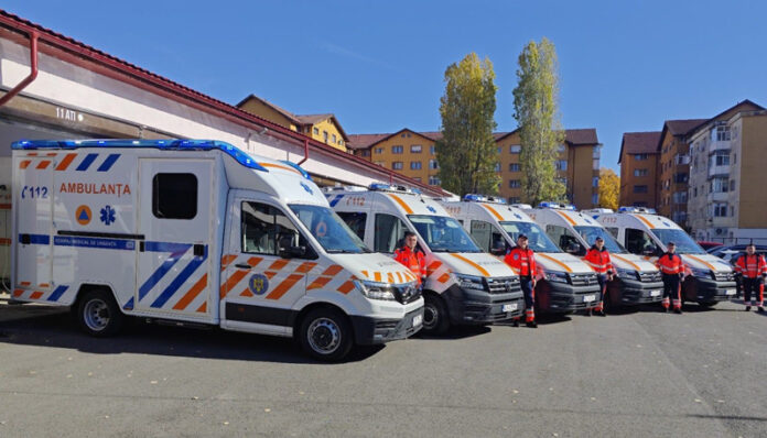 Ambulanțe de ultimă generație pentru Gorj