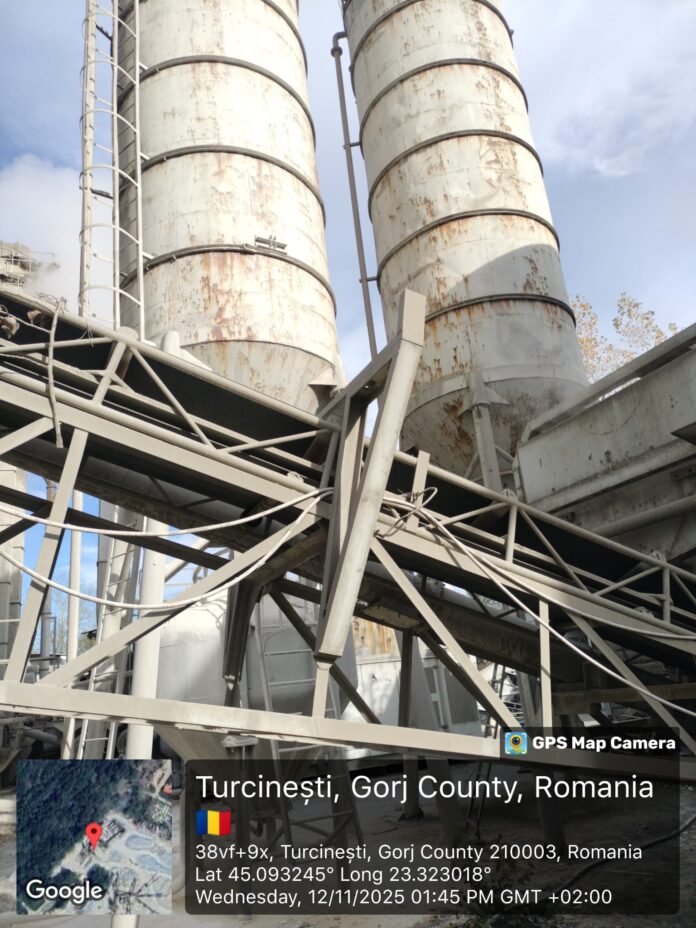 Stație de betoane din Turcinești înschisă după control