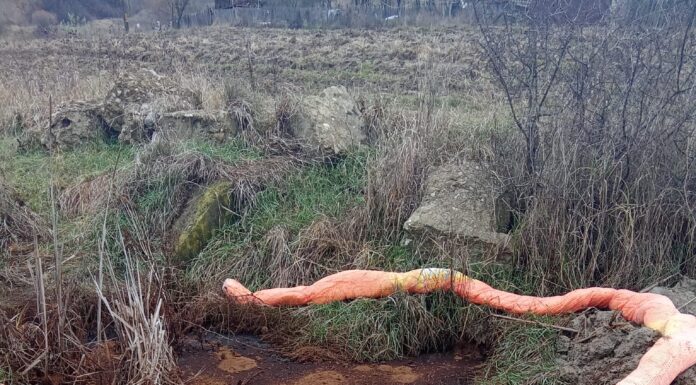 Intervenție a SGA Gorj! Risc de contaminare a râului Amaradia