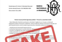 BNR avertizează: circulă un document fals cu sigla instituției