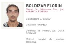 Tânăr din Rovinari, dat în urmărire națională după ce a dispărut înainte de arestare