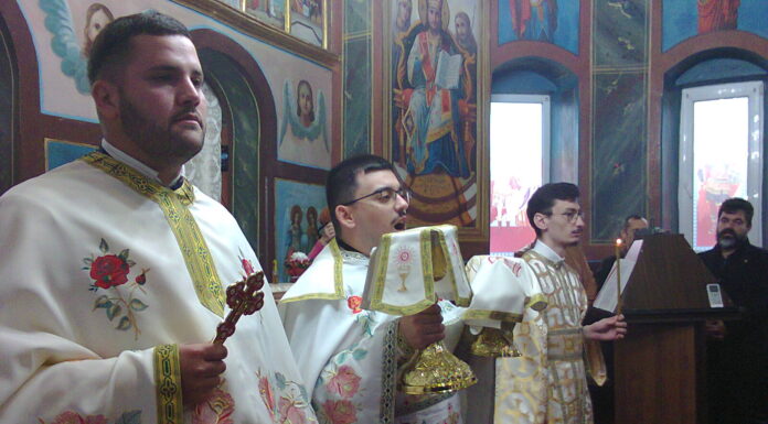 Bucurie şi credinţă la hramul Bisericii de Parohie Menţii din Dos, comuna Borăscu – ,,Biserica este un organism viu, în care trebuie să conlucreze clerul şi poporul, poporul şi clerul, pentru ca împreună să menţinem acest organism viu”!