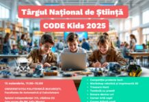 Tinerii programatori din Țicleni, la Târgul Național de Știință CODE Kids 2025!