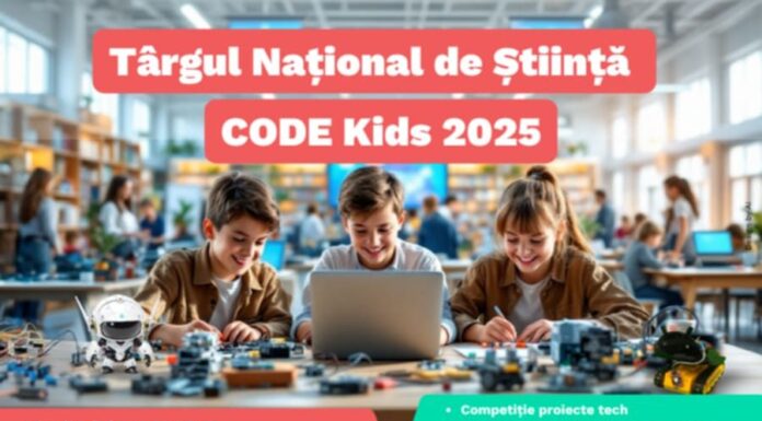 Tinerii programatori din Țicleni, la Târgul Național de Știință CODE Kids 2025!
