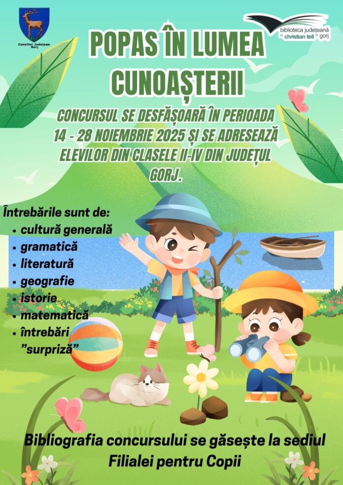 Gorj: O săptămână de experiențe culturale pentru copii și adulți