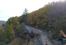 Lucrările la drumul Târgu Jiu-Țicleni au ajuns la 40%