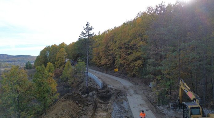 Lucrările la drumul Târgu Jiu-Țicleni au ajuns la 40%