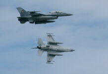 Noi atacuri cu drone la graniță. România a ridicat două F-16