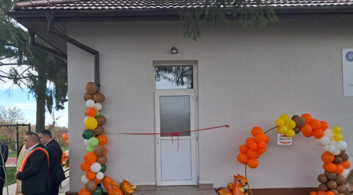 Grădiniță inaugurată la Bălești