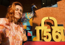 Gorjeanca Ioana Mischie, pe covorul roșu de la IFFI Goa cu premiera mondială a filmului „Catane”