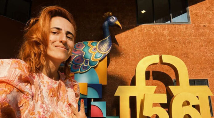 Gorjeanca Ioana Mischie, pe covorul roșu de la IFFI Goa cu premiera mondială a filmului „Catane”