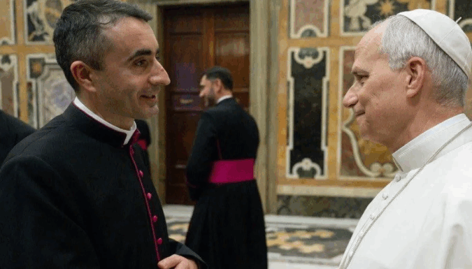 Monseniorul Blaj, numărul doi în diplomația Vaticanului