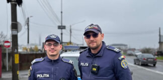 Doi polițiști din Târgu-Jiu, eroii care au prevenit o tragedie
