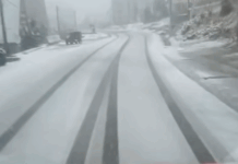 Deszăpezire la Rânca