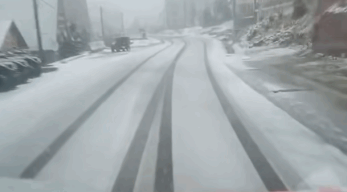 Deszăpezire la Rânca