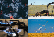 Resursele de energie, în scădere