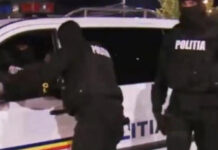 Musafir lovit cu sabia, la Brănești