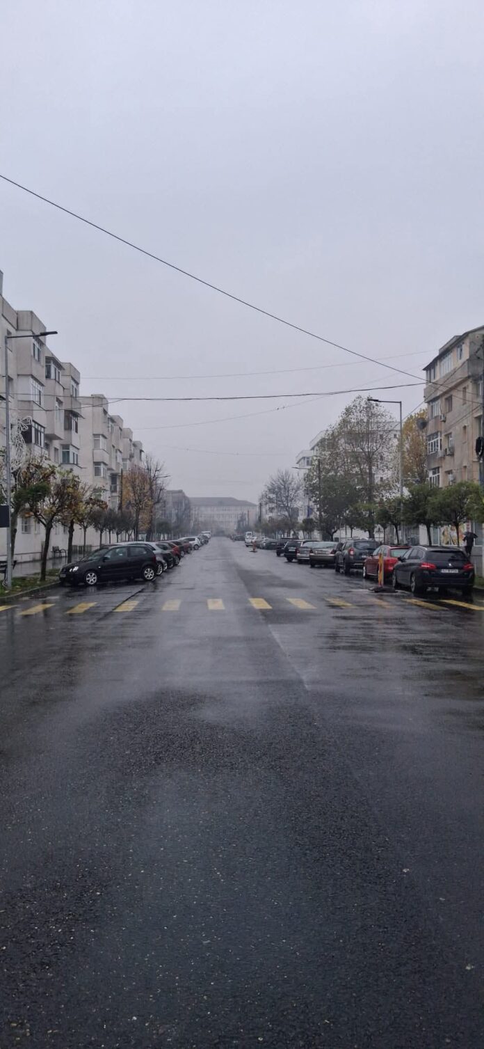 Restricții pe o stradă din Rovinari!