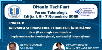 UCB organizează „Forumul Tehnologic Oltenia TechFest”
