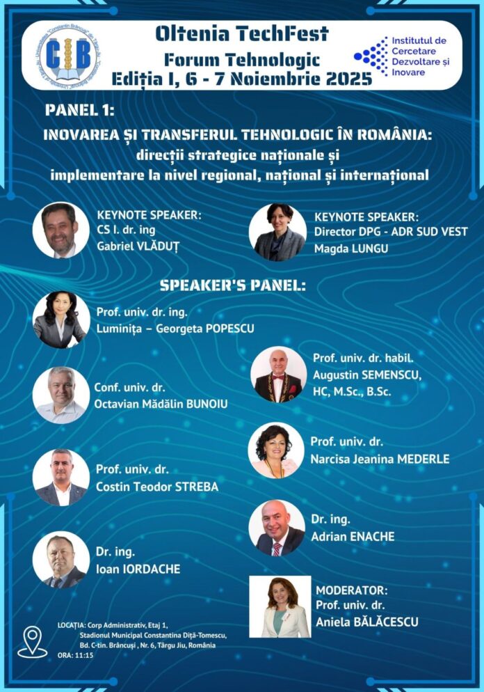 UCB organizează „Forumul Tehnologic Oltenia TechFest”