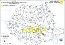 Risc de viituri pe râuri din Gorj și alte 10 județe