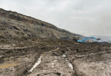 VIDEO: Încă o alunecare de teren într-o carieră a CE Oltenia! Termocentralele duduie