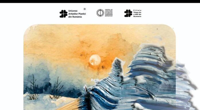 ,,SALONUL DE IARNĂ 20025”, inaugurat de filiala Târgu Jiu a Uniunii Artisților Plastici din România, la Galeriile Municipale de Artă