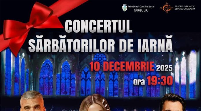 Târgu Jiu: Concertul sărbătorilor de iarnă