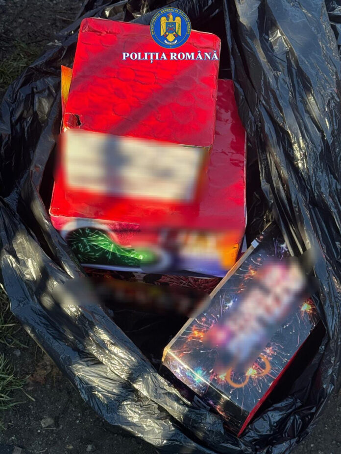 Zeci de kilograme de articole pirotehnice, confiscate într-o singură zi