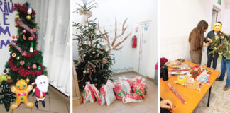 Atmosferă de sărbătoare și meniu special pentru beneficiarii din centrele DGASPC Gorj