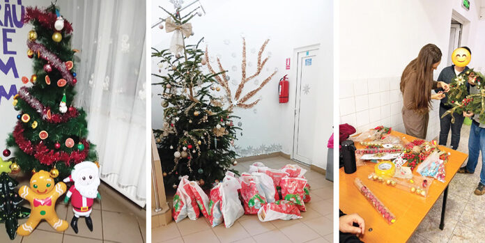 Atmosferă de sărbătoare și meniu special pentru beneficiarii din centrele DGASPC Gorj