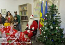 Moș Crăciun a ajuns și la copiii salariaților DRDP Craiova