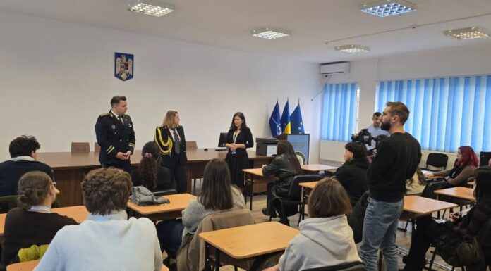 Studenți din opt universități europene, vizită de studiu la Penitenciarul Târgu Jiu