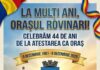 Orașul Rovinari împlinește 44 de ani de atestare