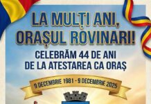 Orașul Rovinari împlinește 44 de ani de atestare