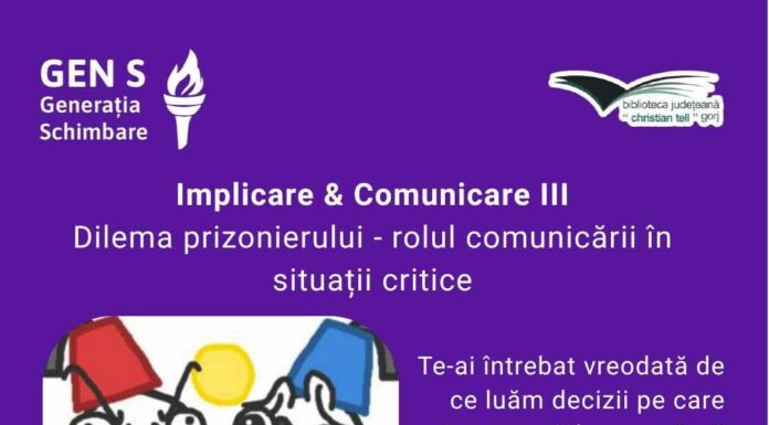 Generația Schimbare ajunge la Biblioteca „Christian Tell”