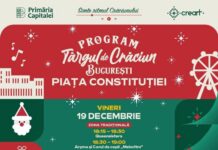 Ansamblul „Roua” din Cloșani, pe scena Târgului de Crăciun din București