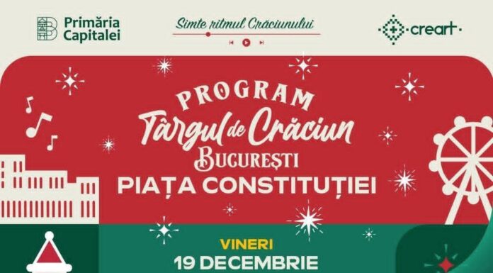 Ansamblul „Roua” din Cloșani, pe scena Târgului de Crăciun din București